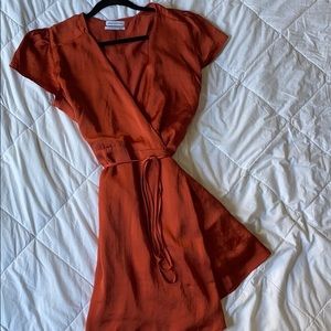 Gorgeous Burnt Orange Dress!